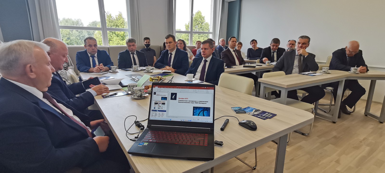 Встреча с сотрудниками НАН Беларуси